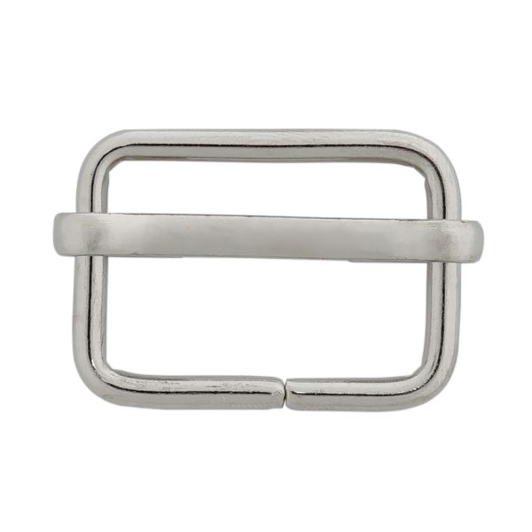 Рамка регулировочная металл 26.5 мм (32.5х24 мм, ⌀3 мм) металл, никель, 10 шт, РР-26-18