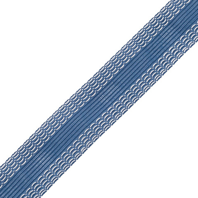 Кромка брючная клеевая тканая 25 мм / 5 метров, синий, 7210-9038