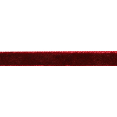 Лента бархатная (тесьма) 10.0 мм / 22.86±1 метров, (240 винный), 3AR087