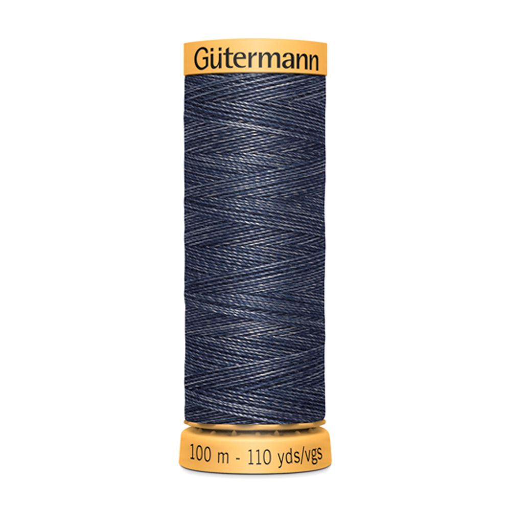 Нитки для штопки джинсов Gutermann Jeans, 100м, 5397 джинсовый, 5 катушек