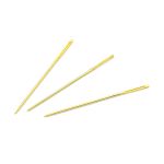 Иглы ручные с золотым покрытием, для гобеленовых и трикотажных тканей №24,4 шт, Pony