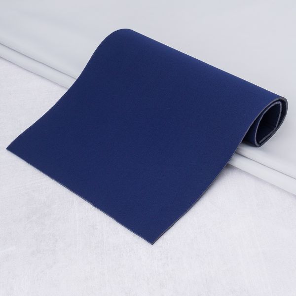 Поролон бельевой (ламинированный), 3 мм, 25х50 см, синий, 28652