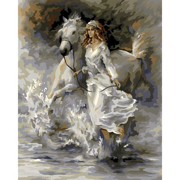 Картина по номерам Русская живопись RK007, Прохладный ветерок 40х50 см
