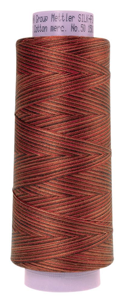 Нитки хлопковые отделочные Mettler Silk-Finish multi Cotton 50, _намотка 1372 м, 9852, 1 катушка