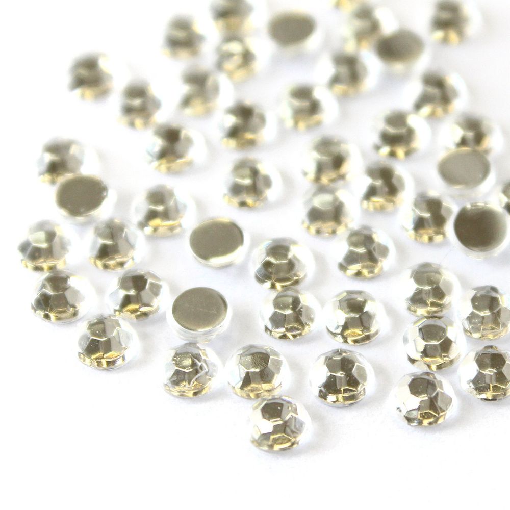 Стразы холодной фиксации 3,8мм, ss16, 144 штук (001)