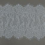 Кружево шантильи (реснички) диз. A88 шир.170мм цв.F183 голубой, 3 метра, Kruzhevo