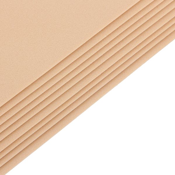 Фоамиран EVA-1010, 10 шт, 20х30 см, 1 мм., Astra&Craft (ZK-041/BK026 молочный)