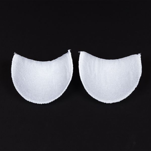 Плечевые накладки (подплечники) втачные 100х140х10 мм, 10 пар, белые, В(ОВ)-10