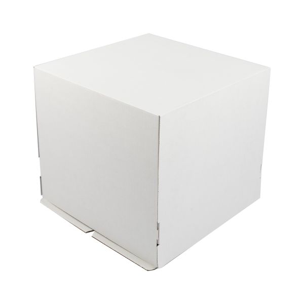 Кондитерская коробка для торта БЕЗ ОКНА, 30.5х30.5х29 см, S-Chief, BFC-047