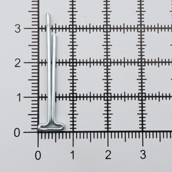 Т-шплинт 2,0х25мм, цинк, (уп.10 шт)