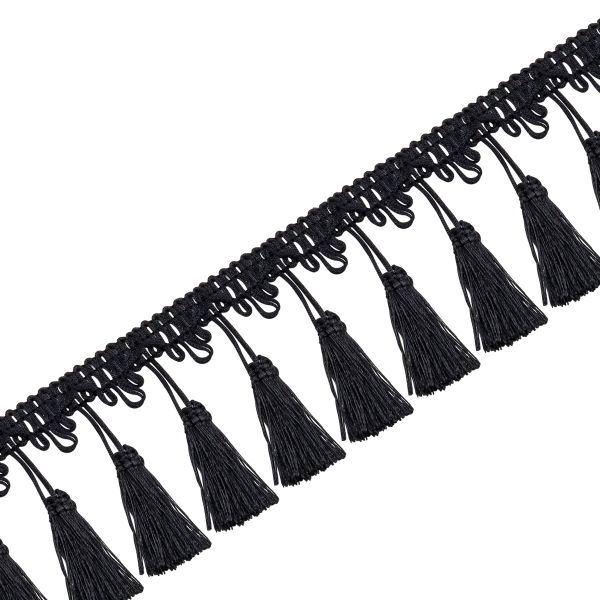 Бахрома отделочная 115.0 мм / 10 метров, с кистями, (115), 878