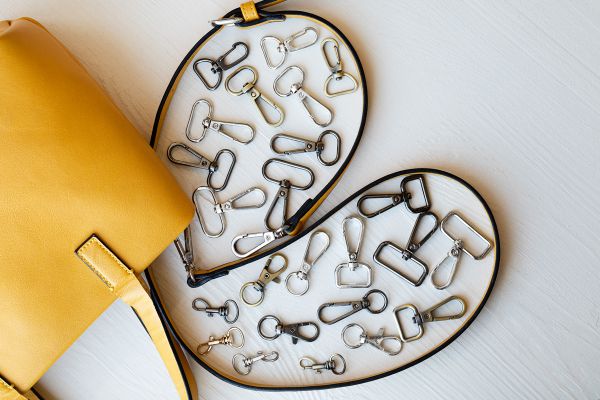 Карабин металл 20.0 мм (50х26 мм), 10 шт, 24 под бронзу, Gamma GH 112/20/10