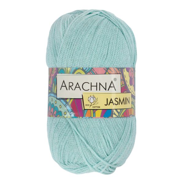 Пряжа Arachna Jasmin / уп.5 мот. по 100 г, 250 м, 126 мятный