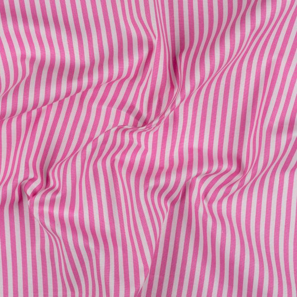Ткань для пэчворка PEPPY БАБУШКИН СУНДУЧОК ФАСОВКА 100х112 см, 140±5 100% хлопок, БС-28 полоска ярко-розовый, Peppy БАБУШКИН СУНДУЧОК