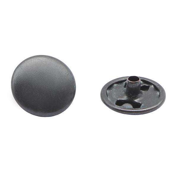 Кнопка Альфа (S-образная) ⌀10.0 мм, ≈144 шт, СТАЛЬ, оксид, NEW STAR