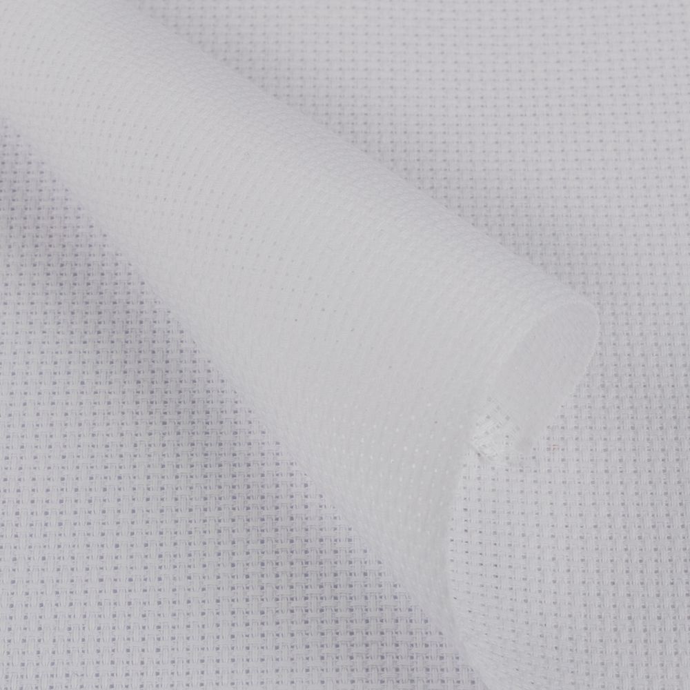 Канва Zweigart Aida Premium 14 ct, 150 см, 100 м, 100 белый