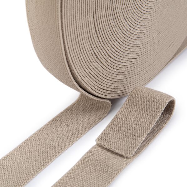 Резинка башмачная 30.0 мм / 20 метров, 443068 св. бежевый, Gamma 9с769 Ч