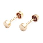 Шпилька для сумки металл L-20мм/10мм с таблеткой ⌀10мм, золото ГР, 66788, 10 шт