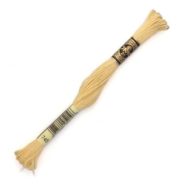 Мулине DMC 117 (745), 12 мотков по 8 метров