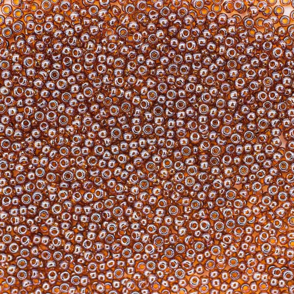 Бисер Preciosa прозрачный с жемчужным покрытием 10/0, 5х20г, цв.16090