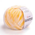 Пряжа YarnArt (ЯрнАрт) Raindrops / уп.10 мот. по 50 г, 115 м, 2910 желтый меланж