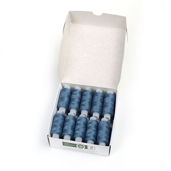 Нитки армированные ПНК им.Кирова 45ЛЛ, бытовые, 200 м / 20 кат., 2606 голубой