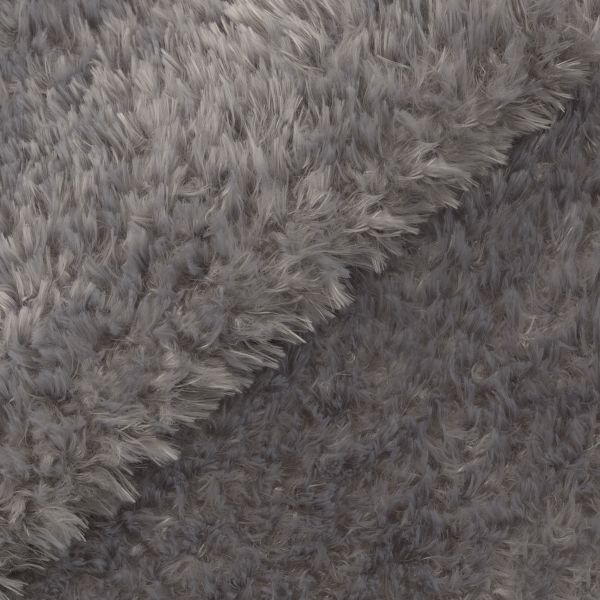 Плюш (ткань) Peppy PTB-001 446 г/м², 152 см / рул. 5 метров, серый/silver