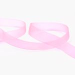 Лента капроновая (органза) 15.0 мм / 22.8±1 метра, 029 я.розовый, Blitz OR-15
