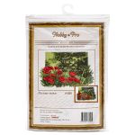 Набор для вышивания нитками Hobby&Pro, Лесные маки, 24х35 см