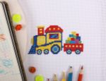 Набор для вышивания нитками Klart, Паровозик