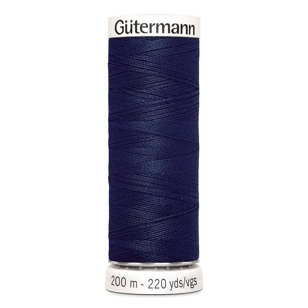 Нитки универсальные Gutermann Sew-all 100 (200 метров) | 711 т.т.синий