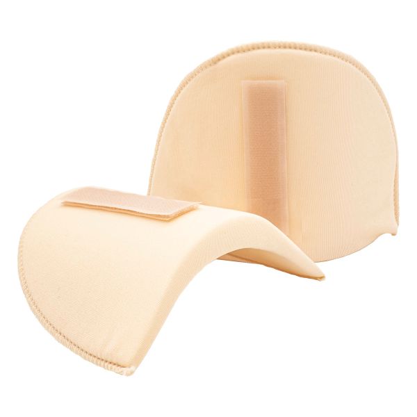 Плечевые накладки (подплечники) втачные на липучке 115х160х15 мм, ( M-L), бежевый, Prym, 5 шт