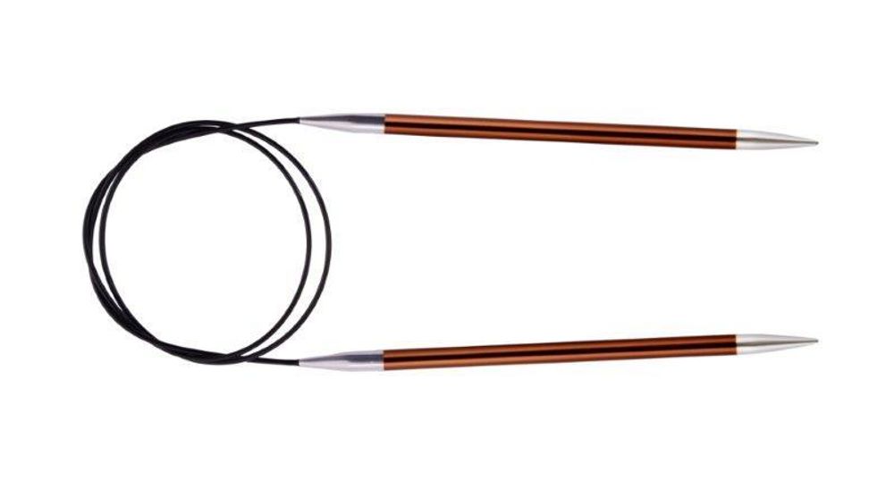 Спицы круговые укороченные Knit Pro Zing ⌀5.5 мм, 40 см, 47072