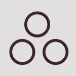 Кольца для бюстгальтера металл ⌀10.0 мм, 076 сливовое вино, Arta, 50 шт