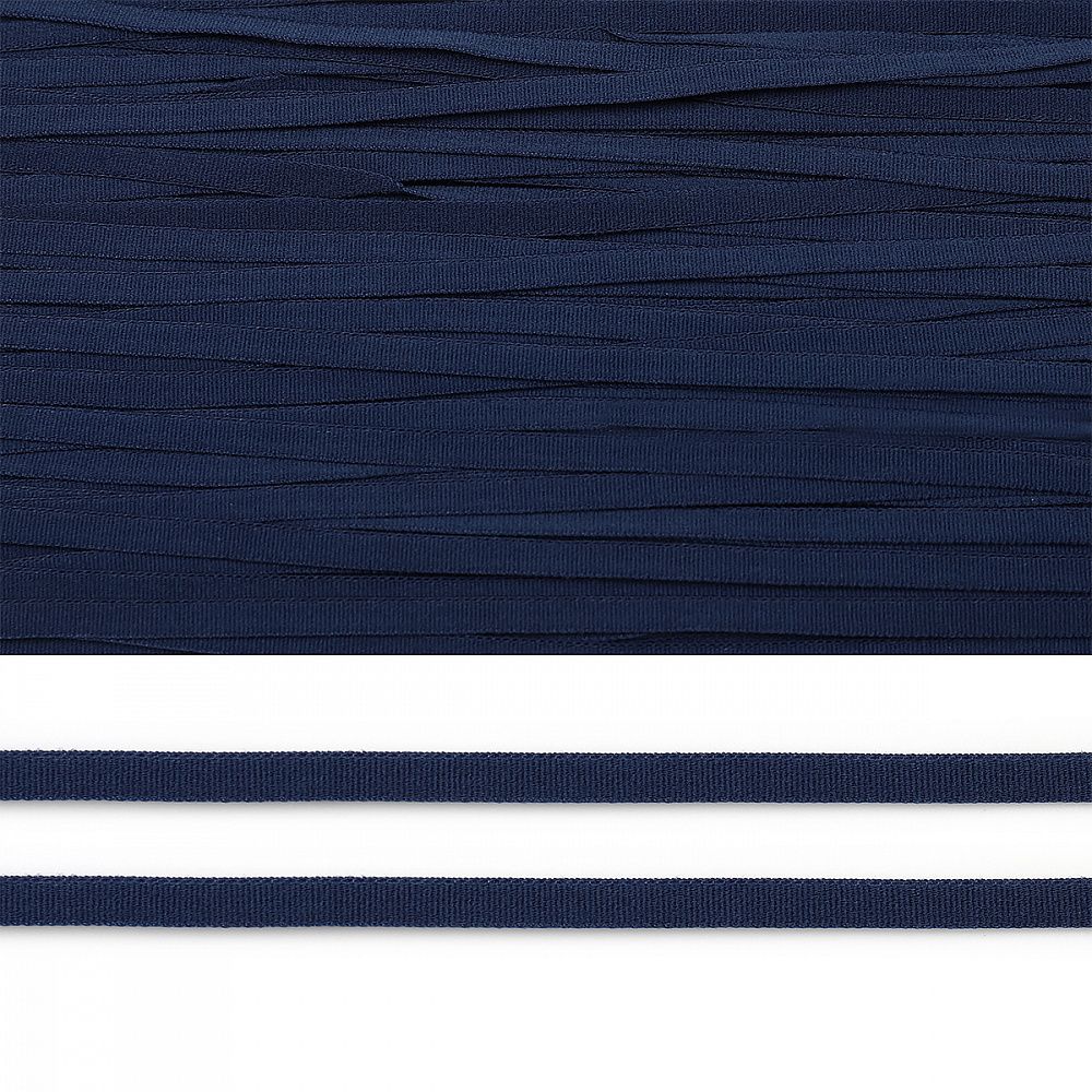 Резинка бельевая (стандартная) 5 мм / 100 метров, синий сапфир S919
