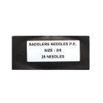 Иглы ручные для натуральной и искусственной кожи №2/0,70 мм, 25 шт, Pony