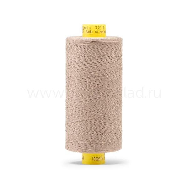 Нитка универсальная Gutermann Mara 120/2, 1000 м, 700207, 724 бледно серо-коричневый, 1 катушка