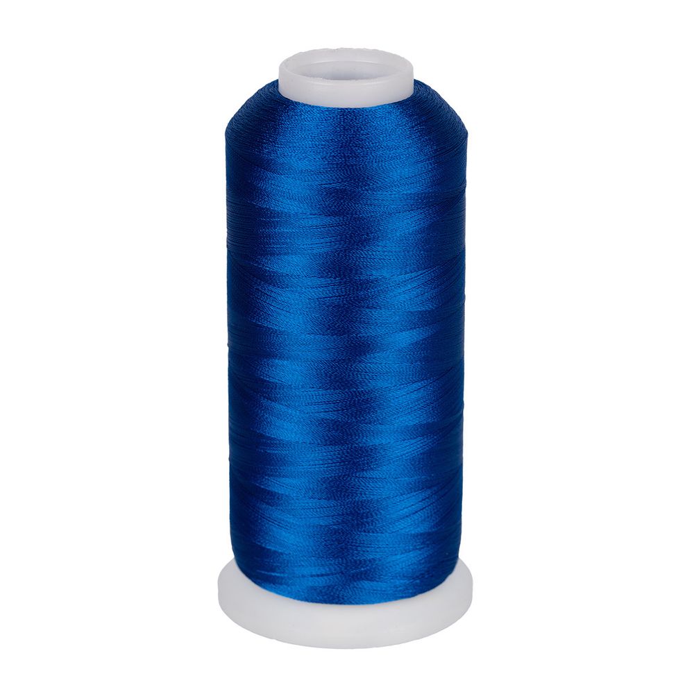 Нитки вышивальные Gamma V120/2, 5000 ярдов, 4570 м, 3323 св.синий