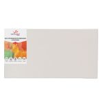 Холст грунтованный на подрамнике 25х50 см, 380 г/м², 2 шт, Трубежской среднезернистый, Vista-Artista ACMG-2550