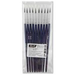 Кисть белка круглая №05, 10 шт, короткая ручка, Vista-Artista 10211-05