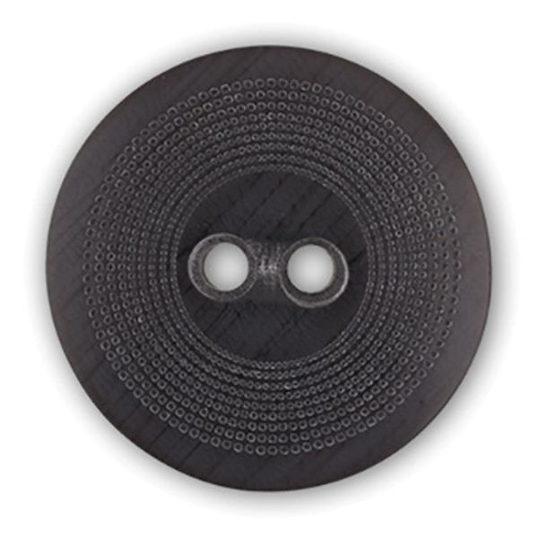 Пуговицы 2 прокола костюмные 15 мм, 24 шт, D306 серый, Gamma OXG 0019