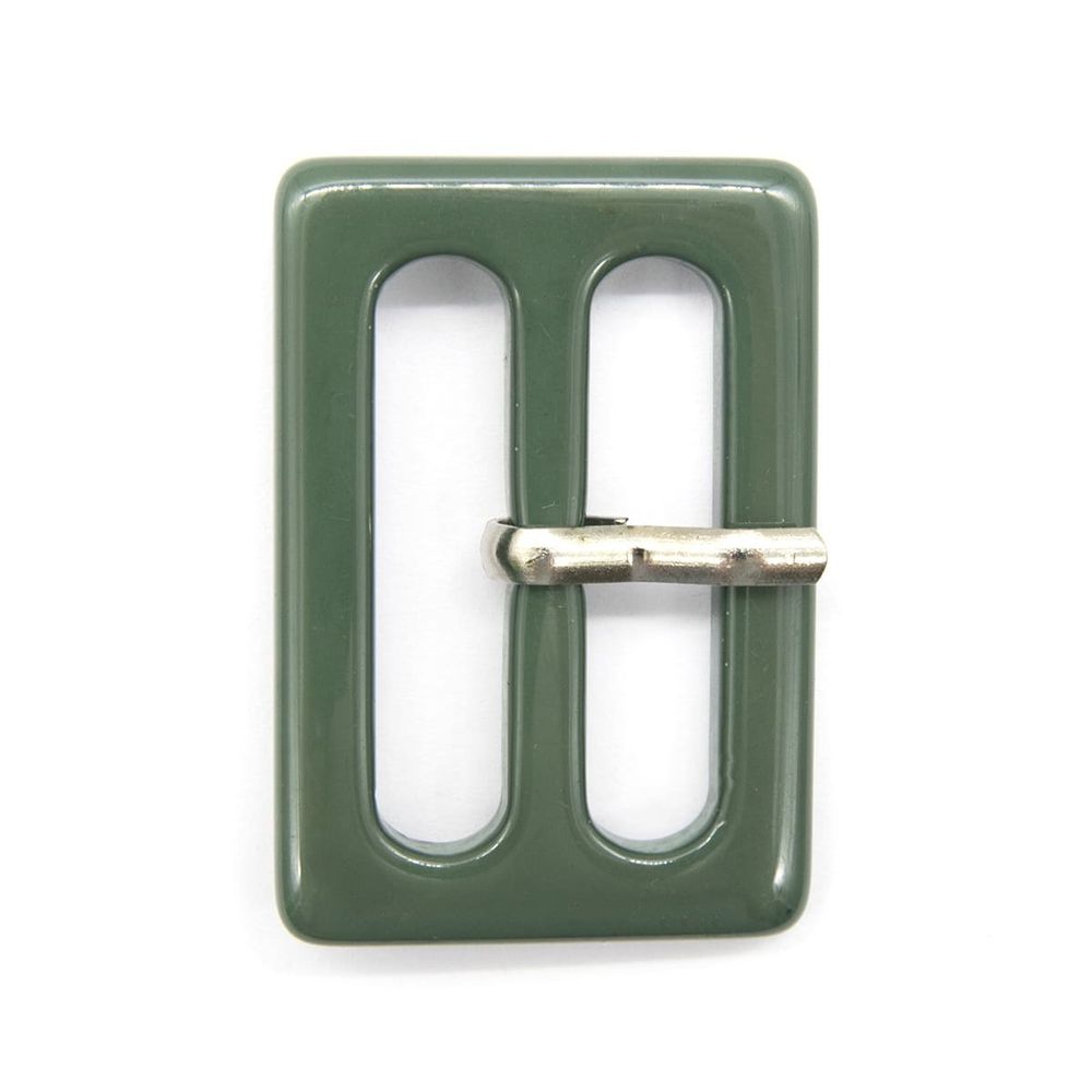 Пряжка с язычком 30 мм, 870 хаки, 10 шт /TOS/