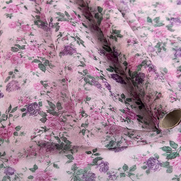 Флористический фетр 35 г/м², 2 м, 02 розовый (цветы), Blumentag PNW-35/1