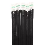 Молния трактор Arta Т8 (8 мм) 1 зам., разъем., 75 см, 077 черный, уп. 5 шт