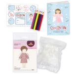 Набор для шитья игрушки Новогодний бокс "Ангел" 17 см, Miadolla BX-0324