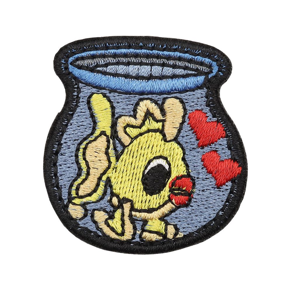 Термоаппликация Золотая рыбка, 4х4cm, Hobby&Pro