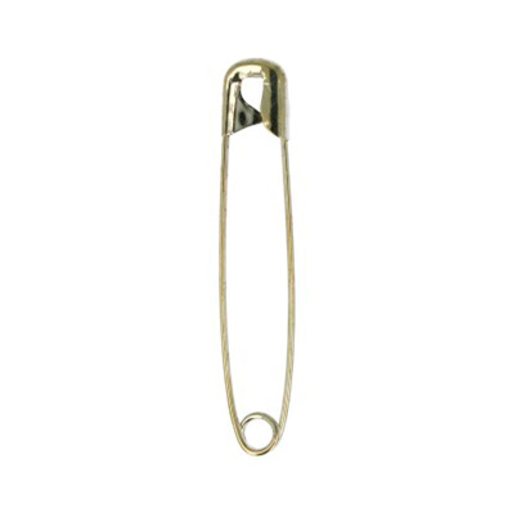 Булавки английские золото, 25 шт, 55 мм, Gamma PAG-55