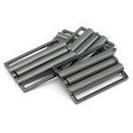 Пряжка-застежка 50.5 мм (внешн. 56х39 мм), 4 шт, чер.никель, BIG