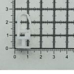 Крючки шторные для карниза 26 мм, гвоздик, упак. 100 шт