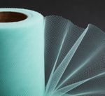 Фатин на шпульке средней жесткости, 100% нейлон, 150 мм, 14 морская волна, 22,86м, Gamma FTN/R